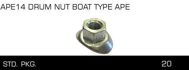 APE14 ORUM NUT BOAT lYPE APE